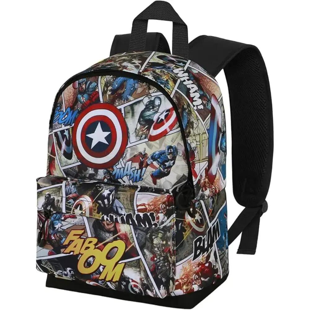 Marvel Captain America Comic Small FAN HS Backpack, Multicolour