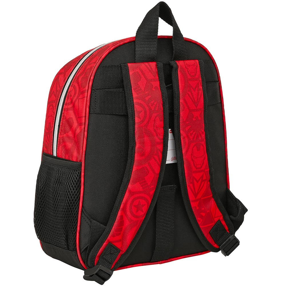 Mochila Infantil Adaptable A Carro Avengers Infinity 33 Cm 3/3