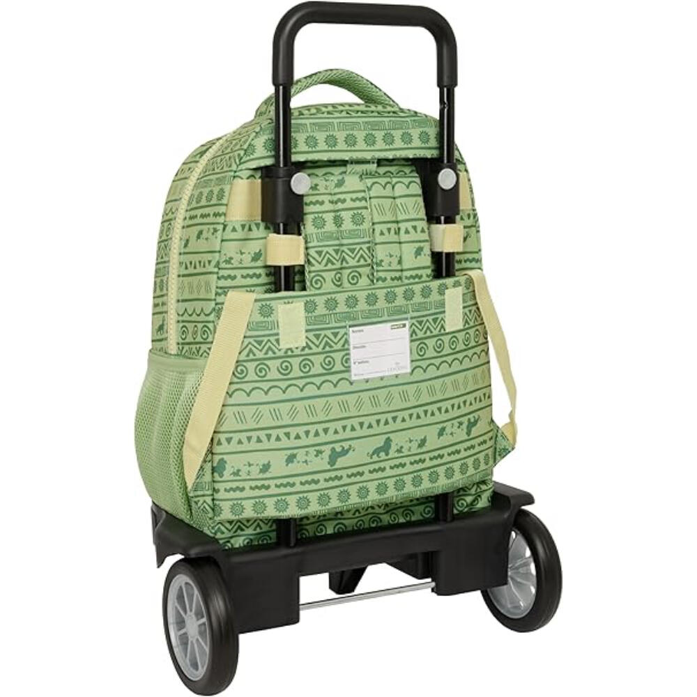 Mochila Trolley Con Ruedas Compact Evolution El Rey León Mufasa 2/3