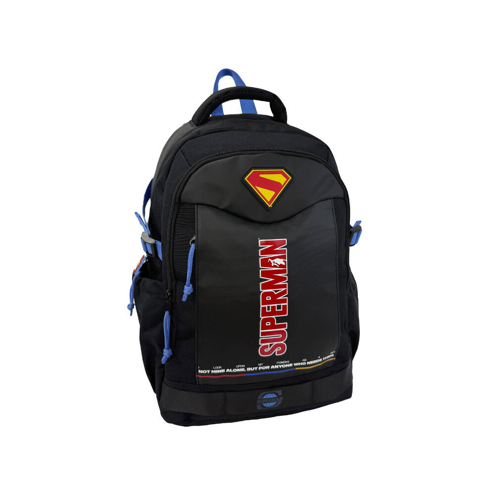 Mochila 2 Compartimentos Superman Black 43 Cm 2/3