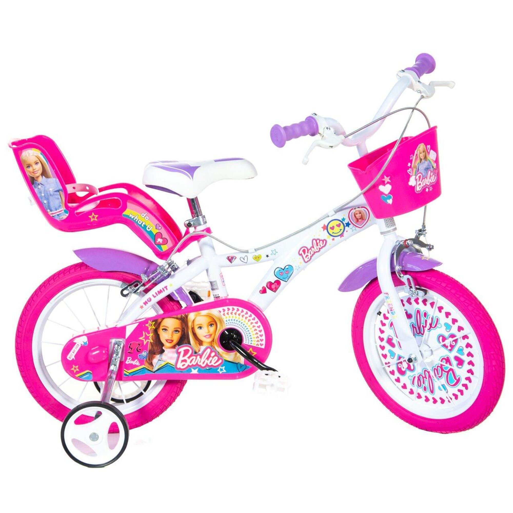 DINO BIKES Dětské kolo BARBIE CSK5144, 14"