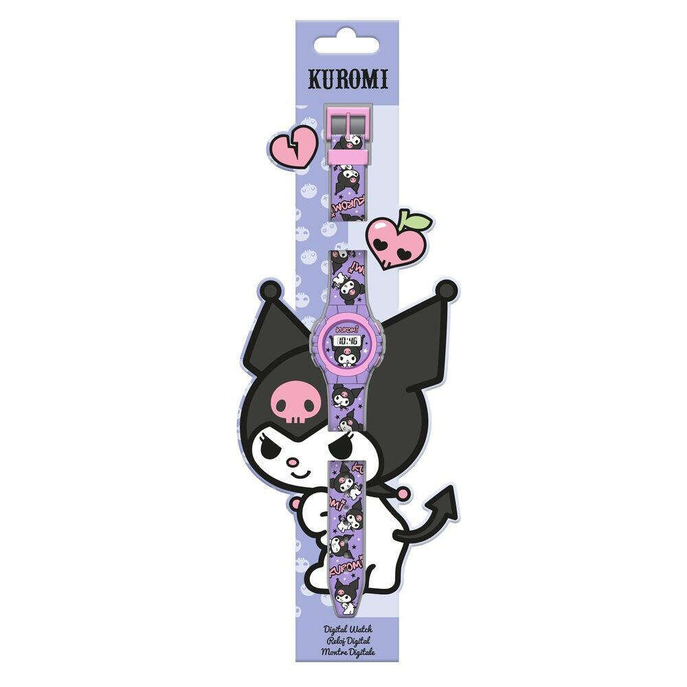 Reloj De Pulsera Digital Kuromi Junior 2/2