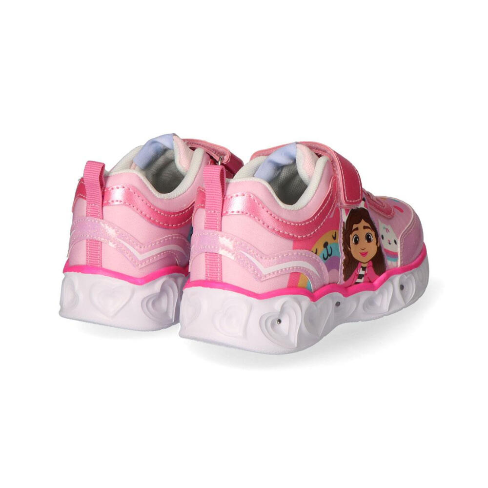 Zapatillas Deportivas Suela Ligera Eva Con Luces Gabbys Dollhouse Rainbow Niña 3/3