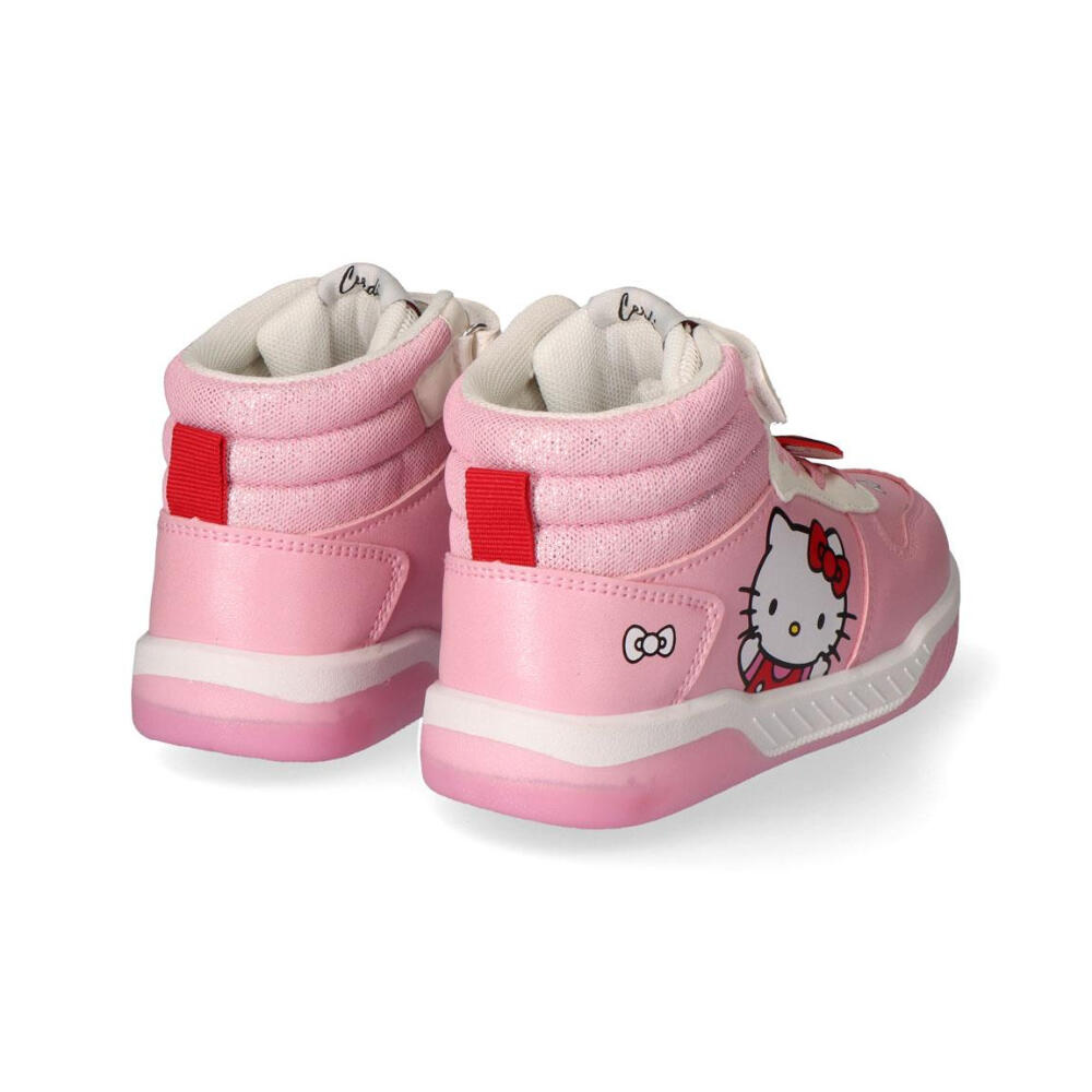Zapatillas Deportivas Altas Con Luces Suela Pvc Hello Kitty Symbols Niña 3/3