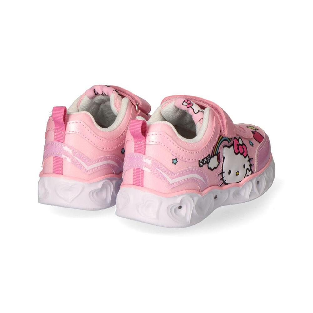 Zapatillas Deportivas Suela Ligera Eva Con Luces Hello Kitty Rainbow Niña 3/3