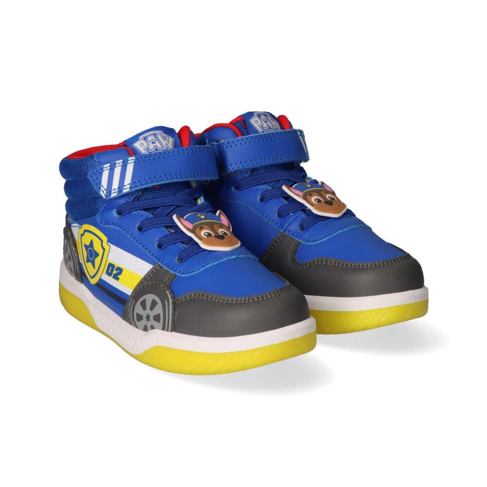 Zapatillas Deportivas Altas Con Luces Suela Pvc Patrulla Canina Chase Niño 2/3