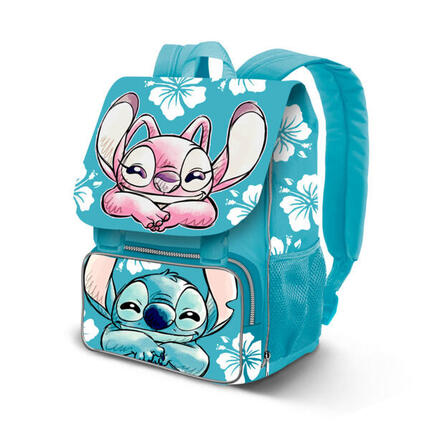Mochila Expandible Lilo Y Stitch Tropic 45 Cm