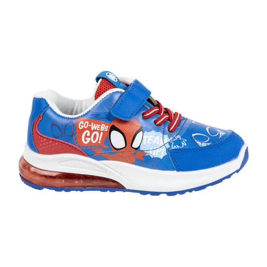 Zapatillas Deportivas Con Luces Suela Pvc Spidey Go Webs Go Niño