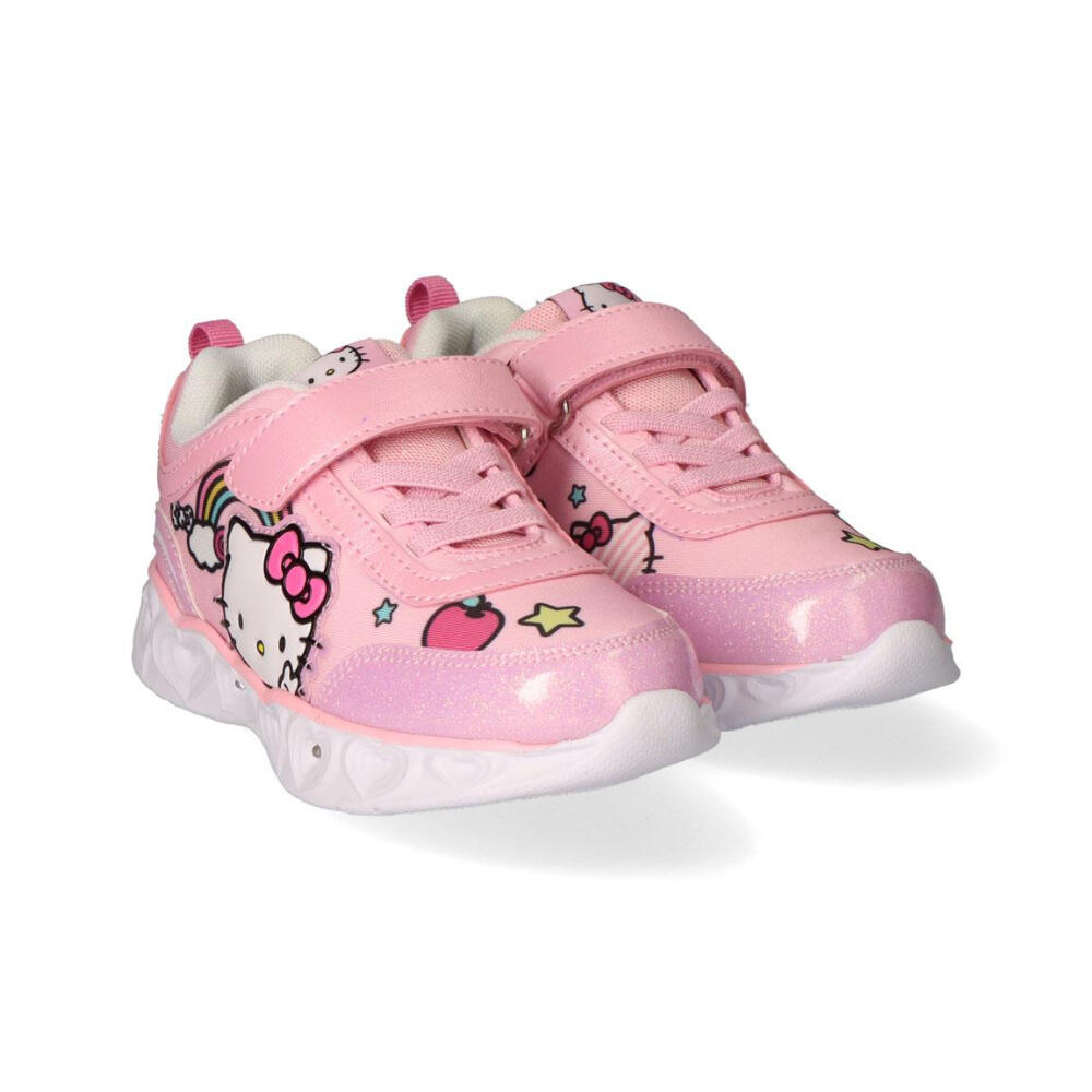 Zapatillas Deportivas Suela Ligera Eva Con Luces Hello Kitty Rainbow Niña 2/3