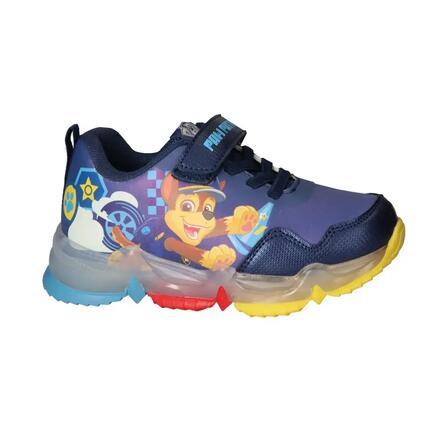 Zapatillas Deportivas Suela Tpr Con Luces Patrulla Canina Run Niño