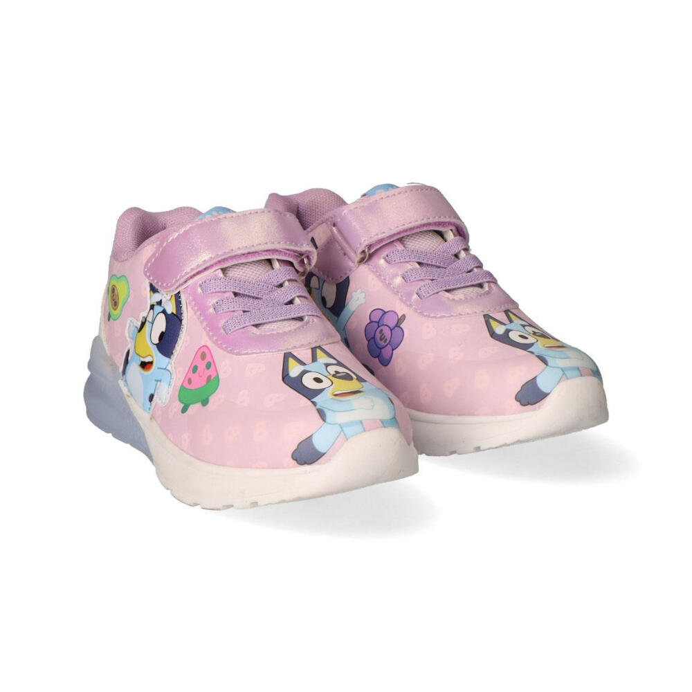 Zapatillas Deportivas Suela Ligera Eva Con Luces Bluey Fruits Niña 2/3