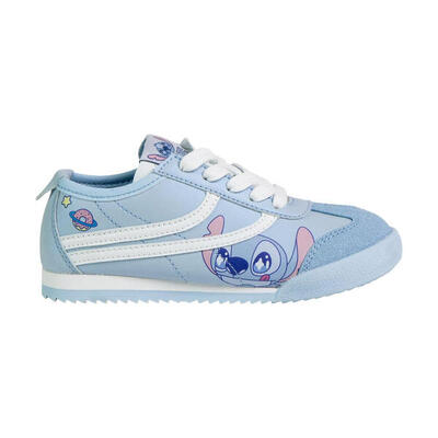 Zapatillas Deportivas Suela Tpr Stitch Run Azul Niña