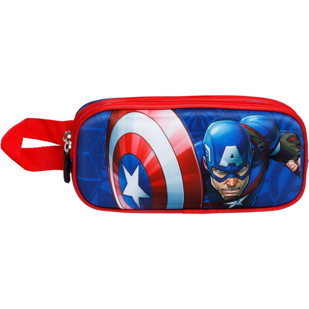 Estuche Portatodo Doble Capitán América Patriot 2/3
