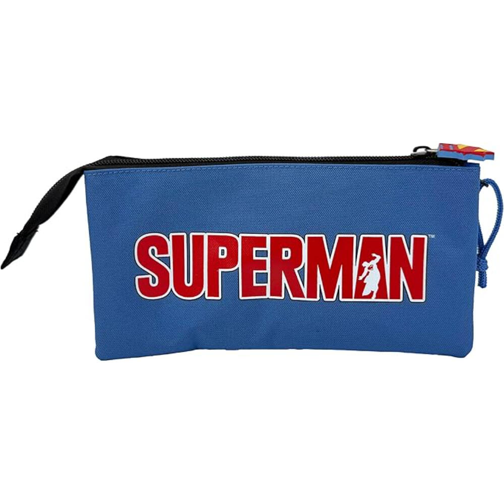 Estuche Portatodo Triple Superman Black 2/2