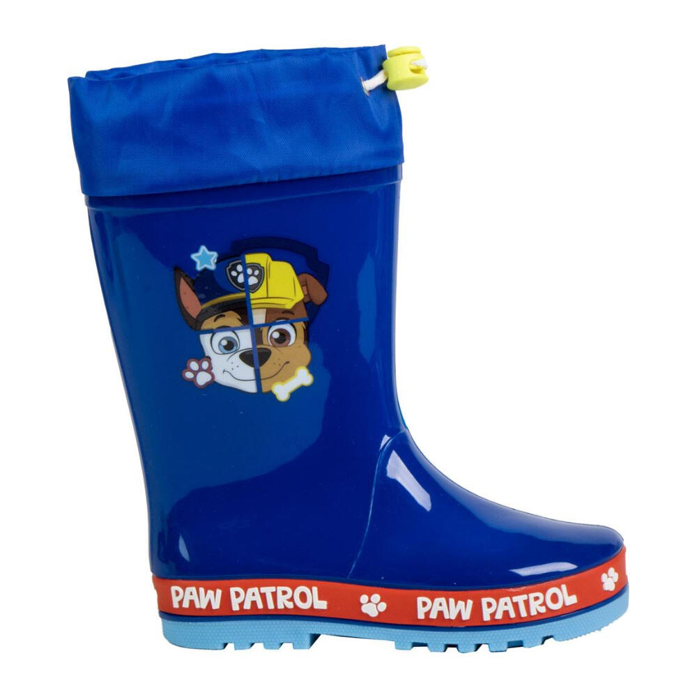 Botas De Agua Patrulla Canina Faces Azul Marino Niño 1/2