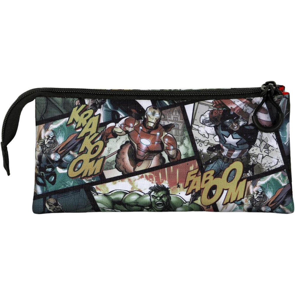Estuche Portatodo Triple Avengers React 3/3