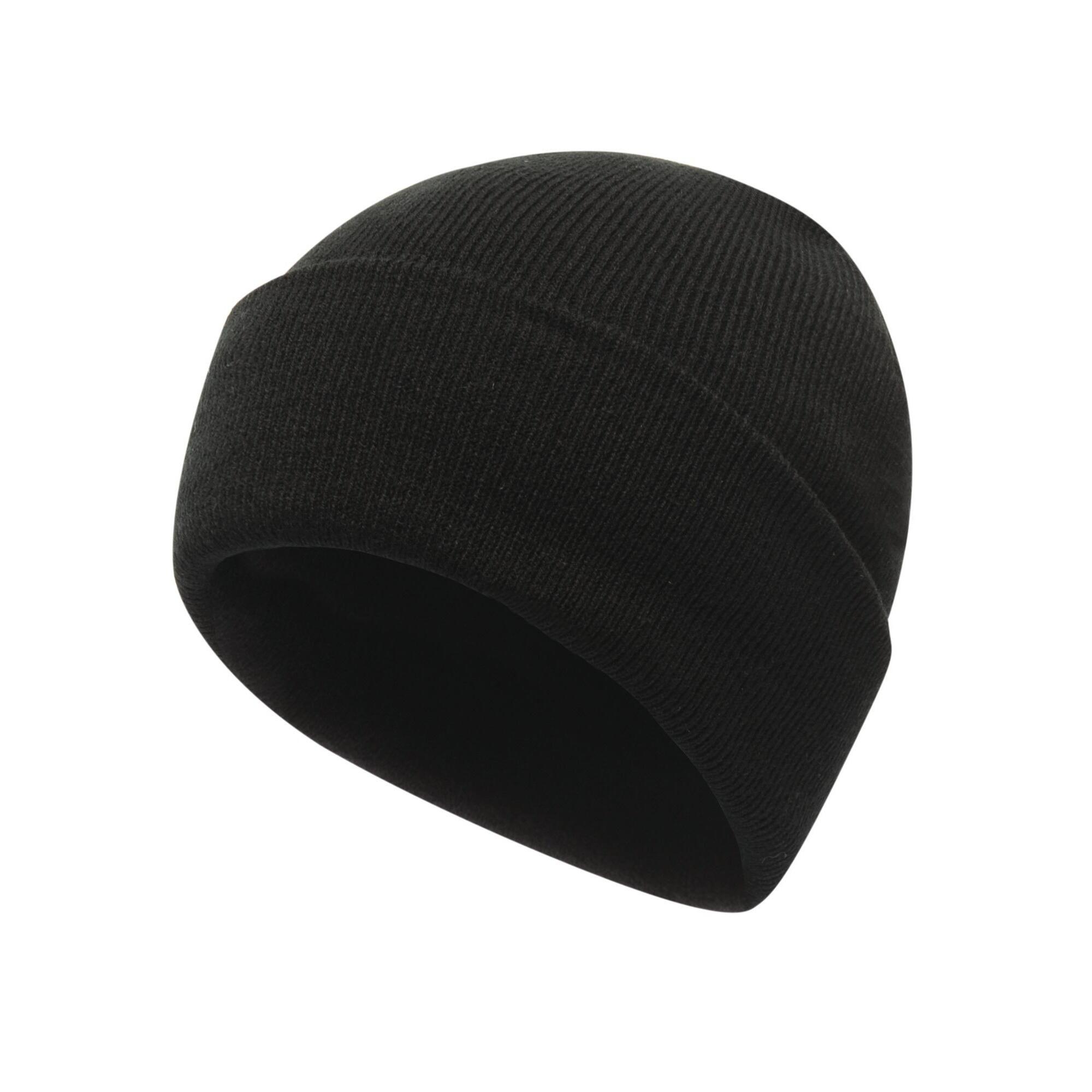 Standout Adults/Unisex Axton Cuffed Beanie (Black) 2/5