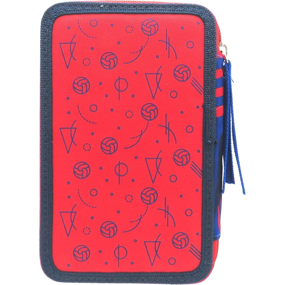 Plumier Fc Barcelona Rayas Symbols 3 Pisos 2/2