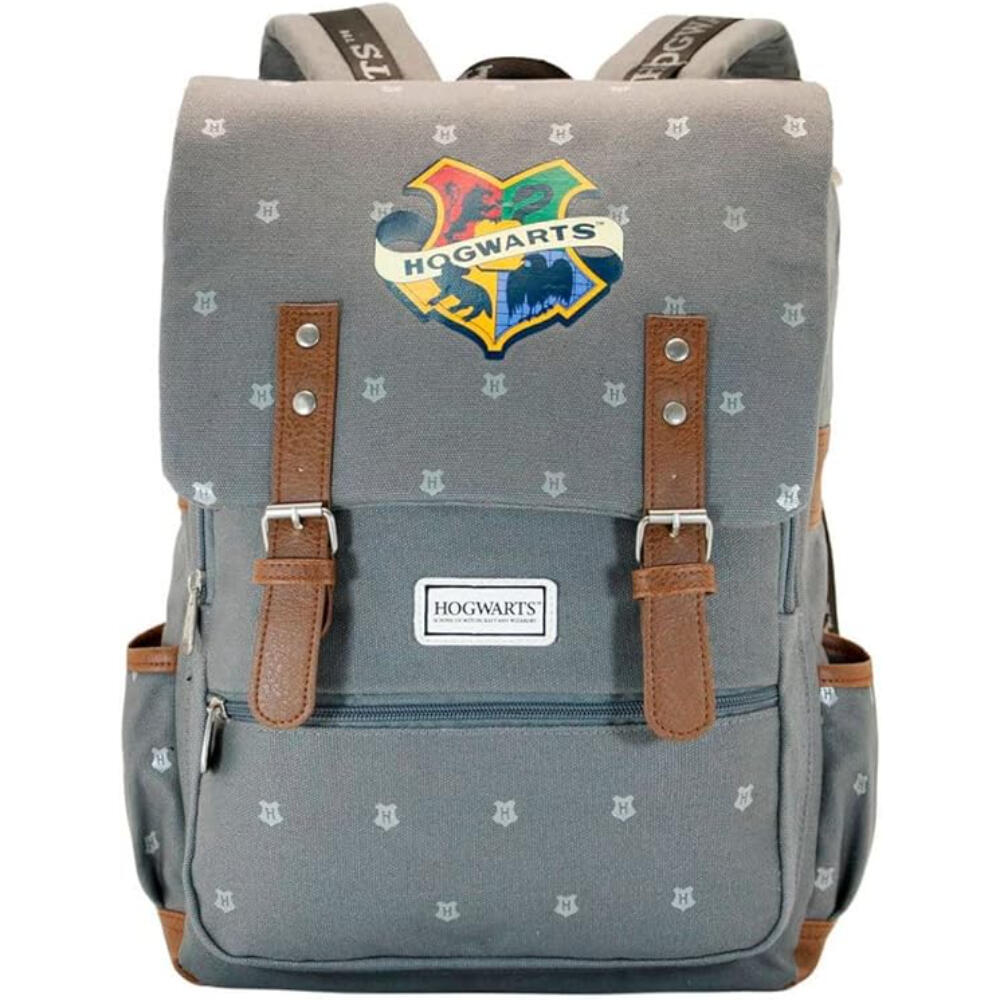 Mochila escolar - Unisex - Oxford estampada - Hogwarts 2/3