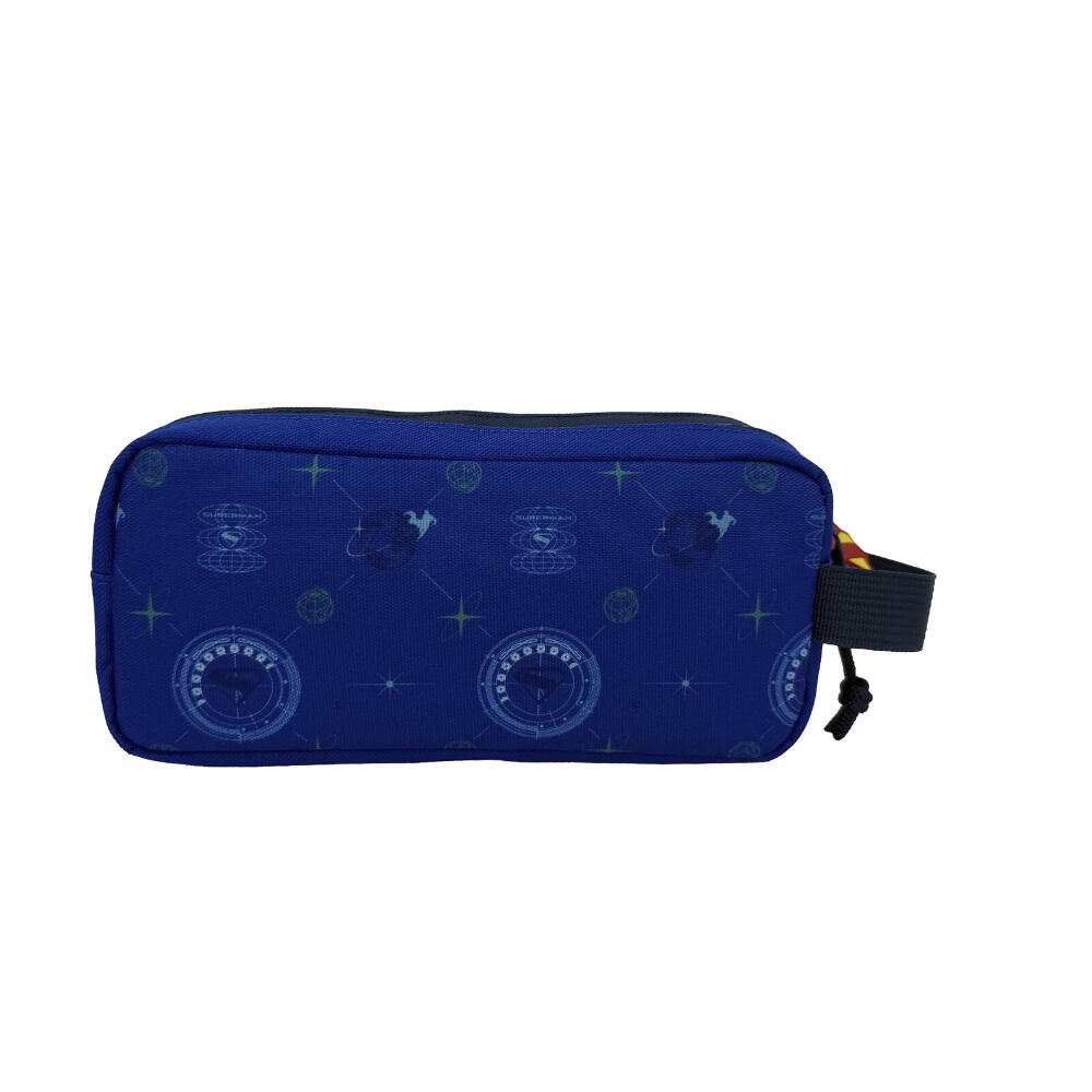 Estuche Portatodo Doble Superman Blue 2/2