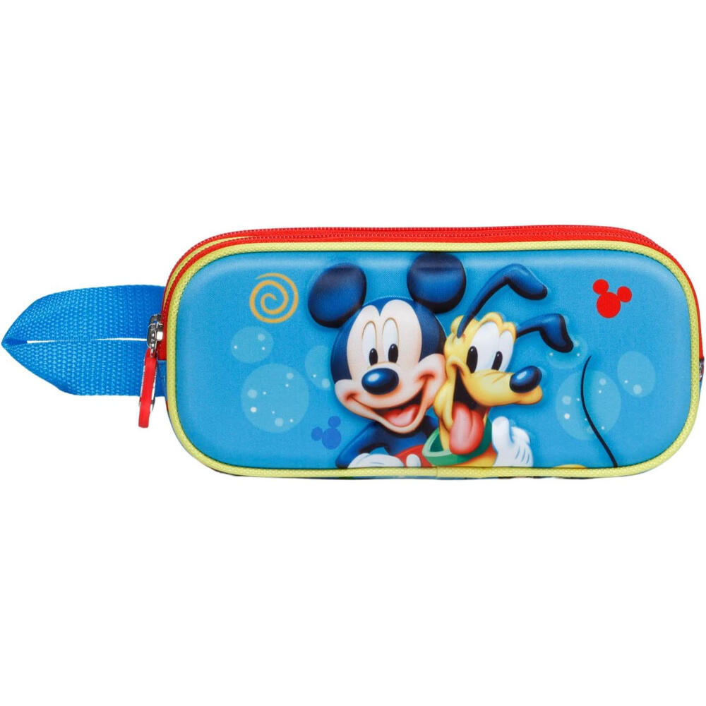 Estuche Portatodo Doble Mickey Mouse Y Pluto 2/3