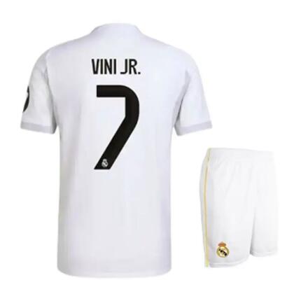 Divisa da bambino del Real Madrid stagione 2025-26, replica - Vinicius 7