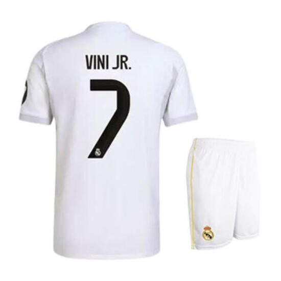 Divisa da bambino del Real Madrid stagione 2025-26, replica - Vinicius 7