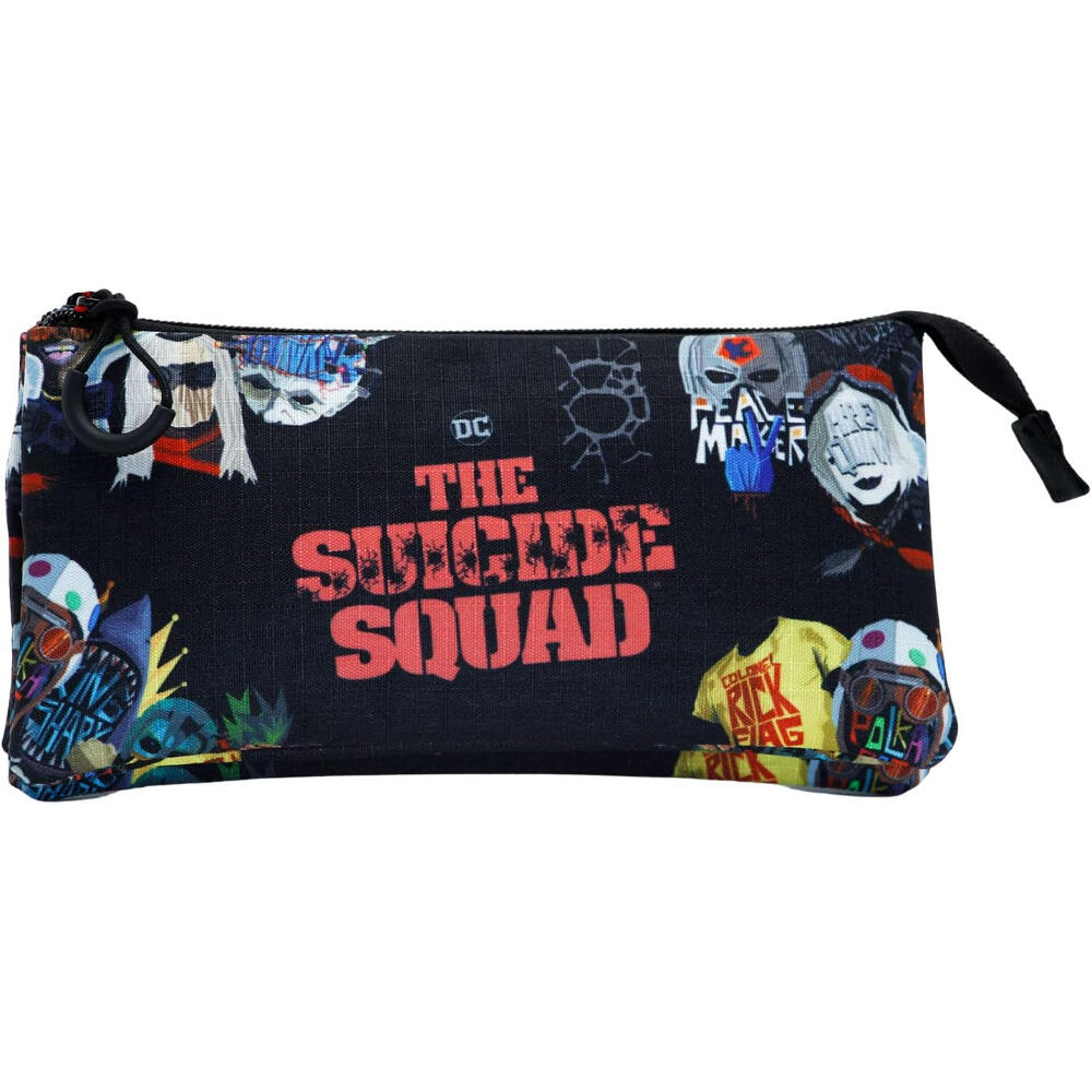Estuche triple para niños Karactermania Dc Comics Suicide Squad Taskforce 3/3