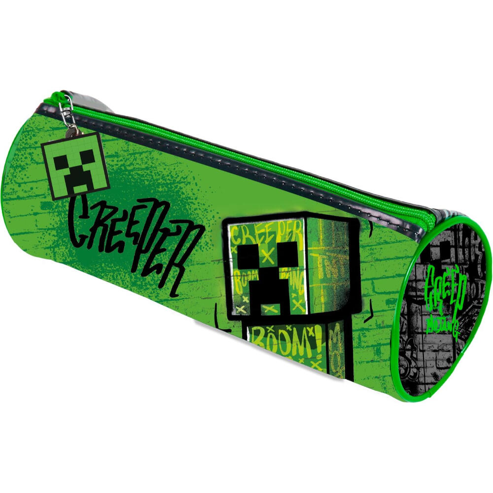 Estuche Portatodo Cilíndrico Minecraft Creeper 2/2