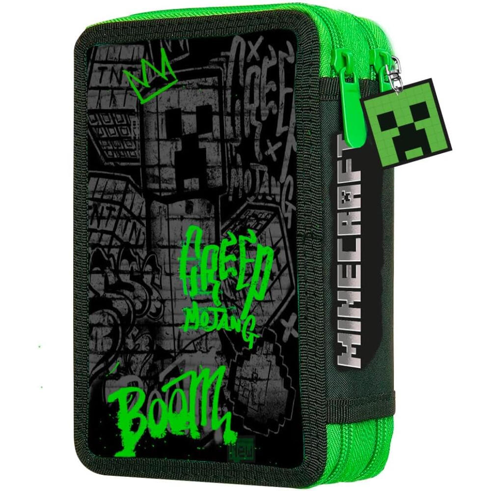 Plumier Doble Bluey Minecraft Creeper 2/3