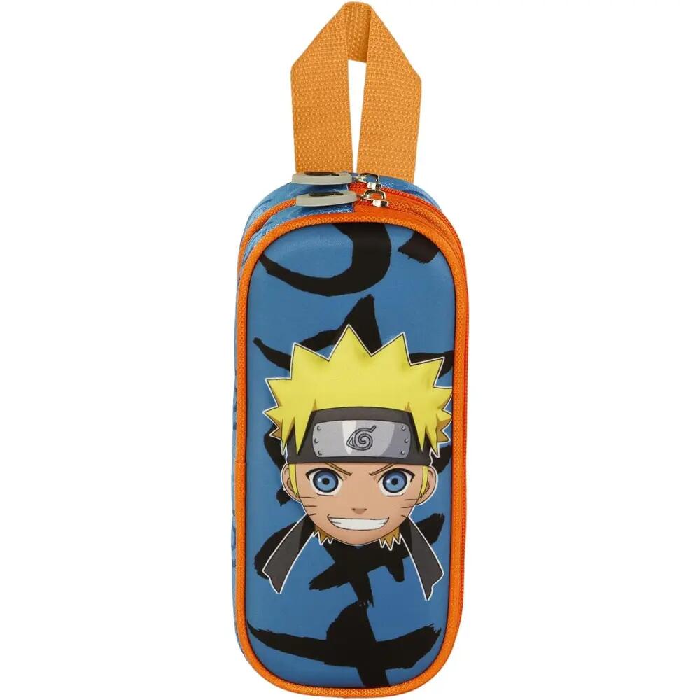 Estuche portatodo - Unisex - Doble 3D Naruto Happy - Multicolor 2/3