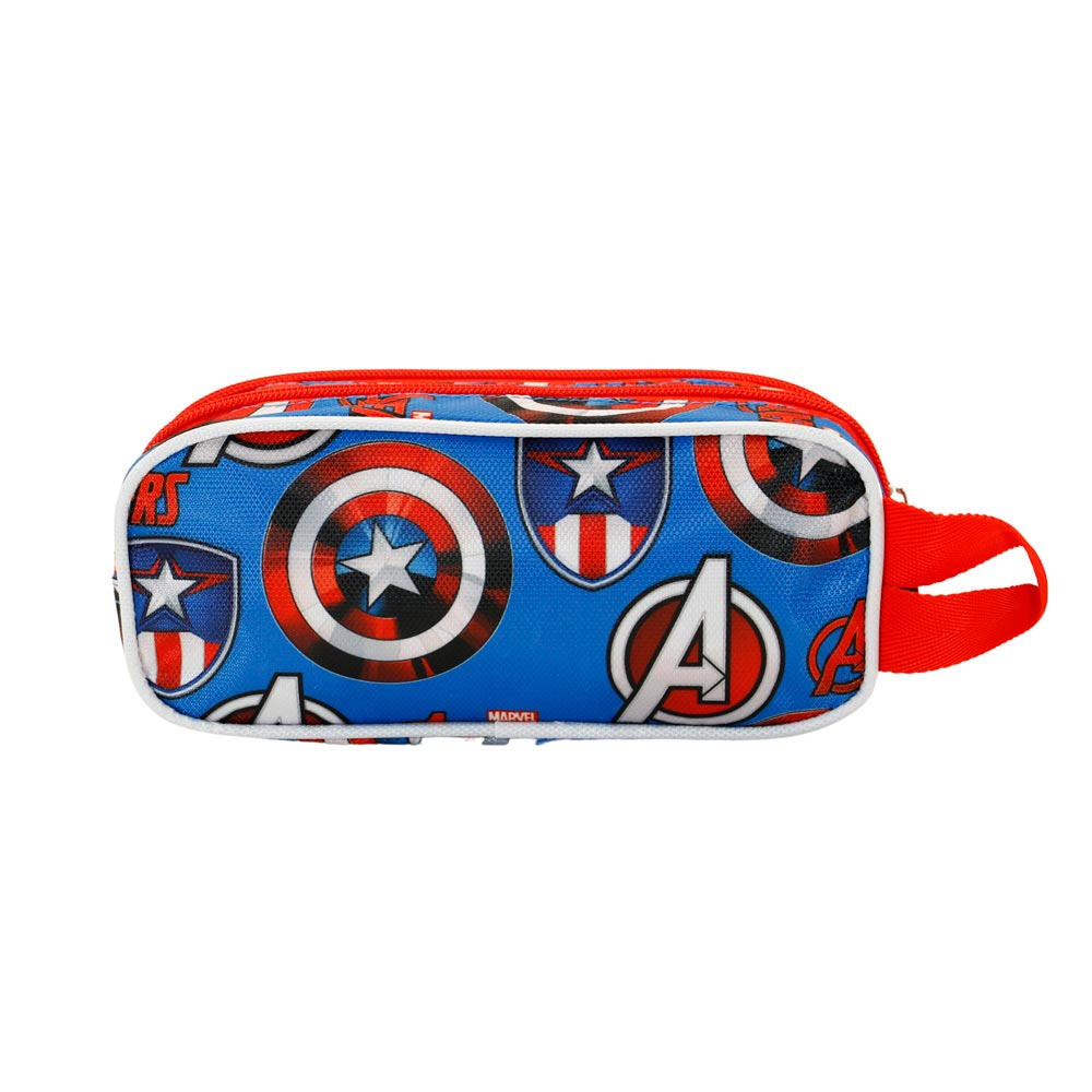 Estuche Portatodo Doble Capitán América Gravity 3/3