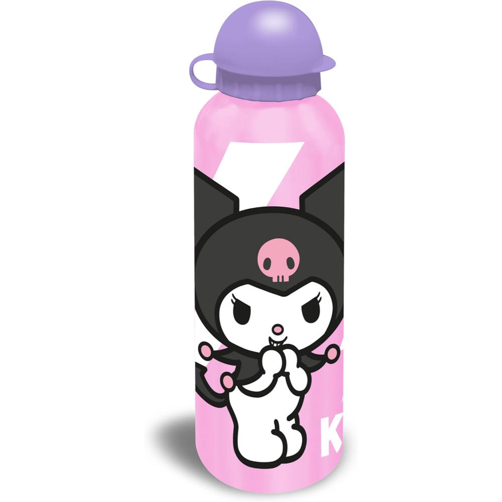 Botella Cantimplora Aluminio Kuromi 500 ML Aleatoria 2/3