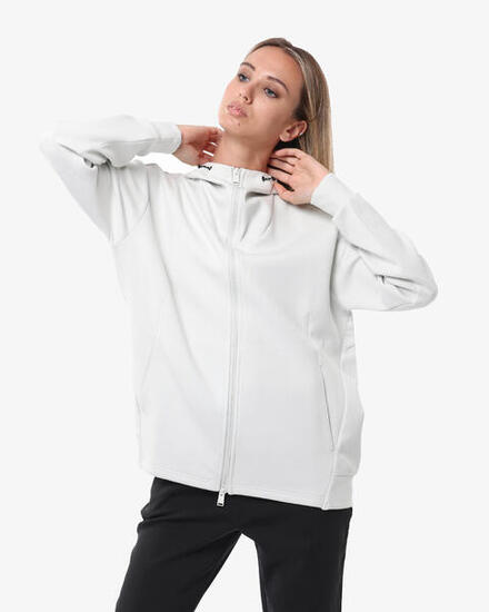 Damen-Sweatshirt mit schwarzer Kirsche aus synthetischem Material für Fitness