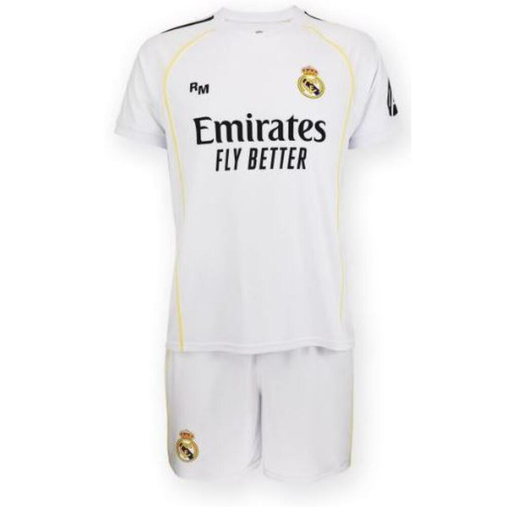 Conjunto Real Madrid Bellingham Primera Equipación 25/26 Réplica Oficial 2/4