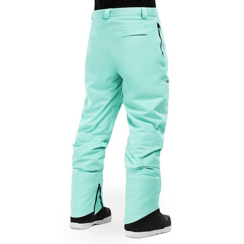 Pantaloni de snowboard pentru bărbați P1 Glacier Turcoaz