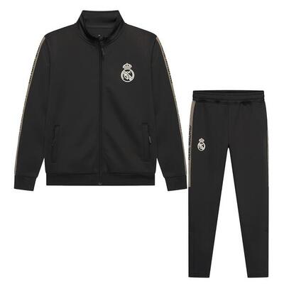 Real madrid trainingspak kids 25/26 - zwart