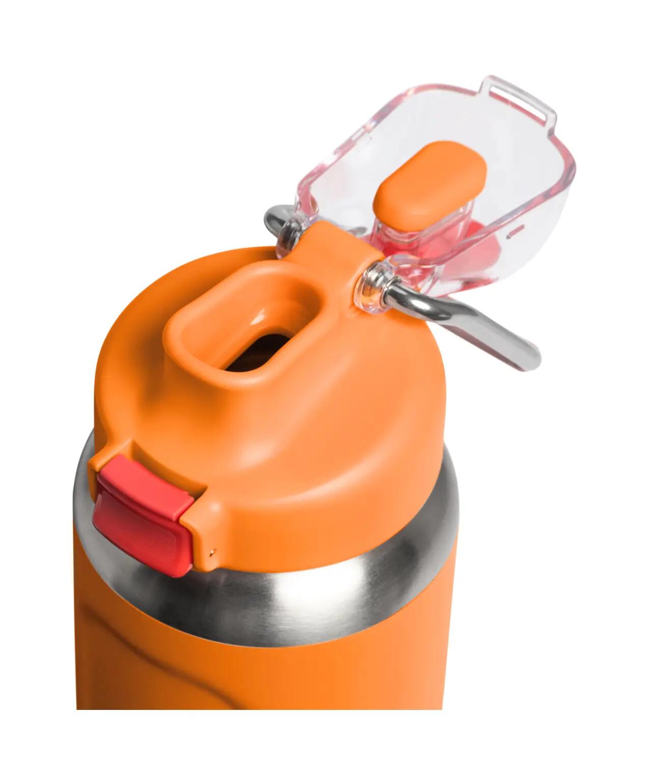 Stanley The Wellspring Bottle 0.71L Water Bottles-Goldenrod Coral 3/3