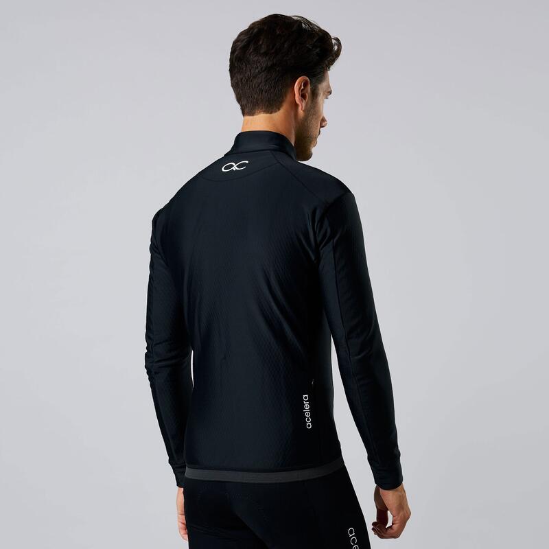 Intermediate Pánský dres Termo Fleece Dlouhý rukáv Cyklistický