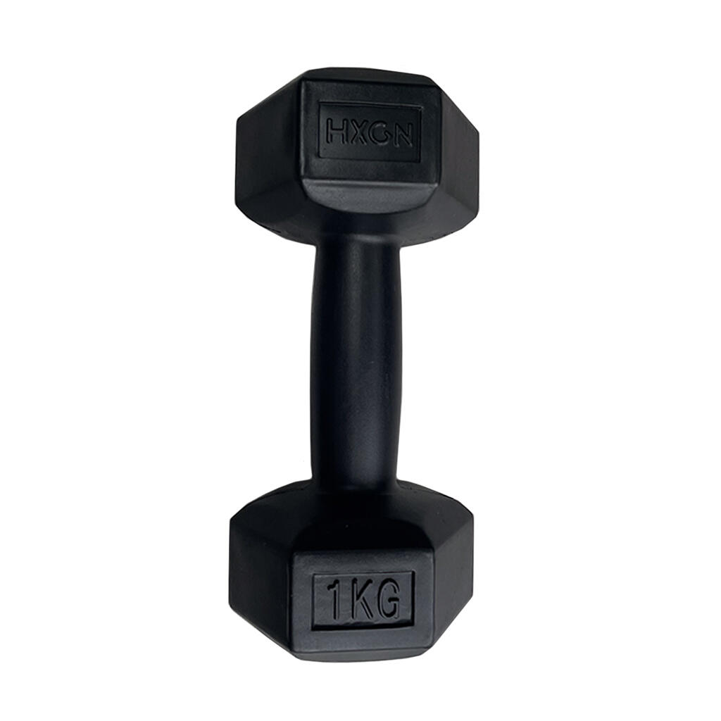 HXGN 12kg Hex Dumbbell Weight Set HXGN Decathlon