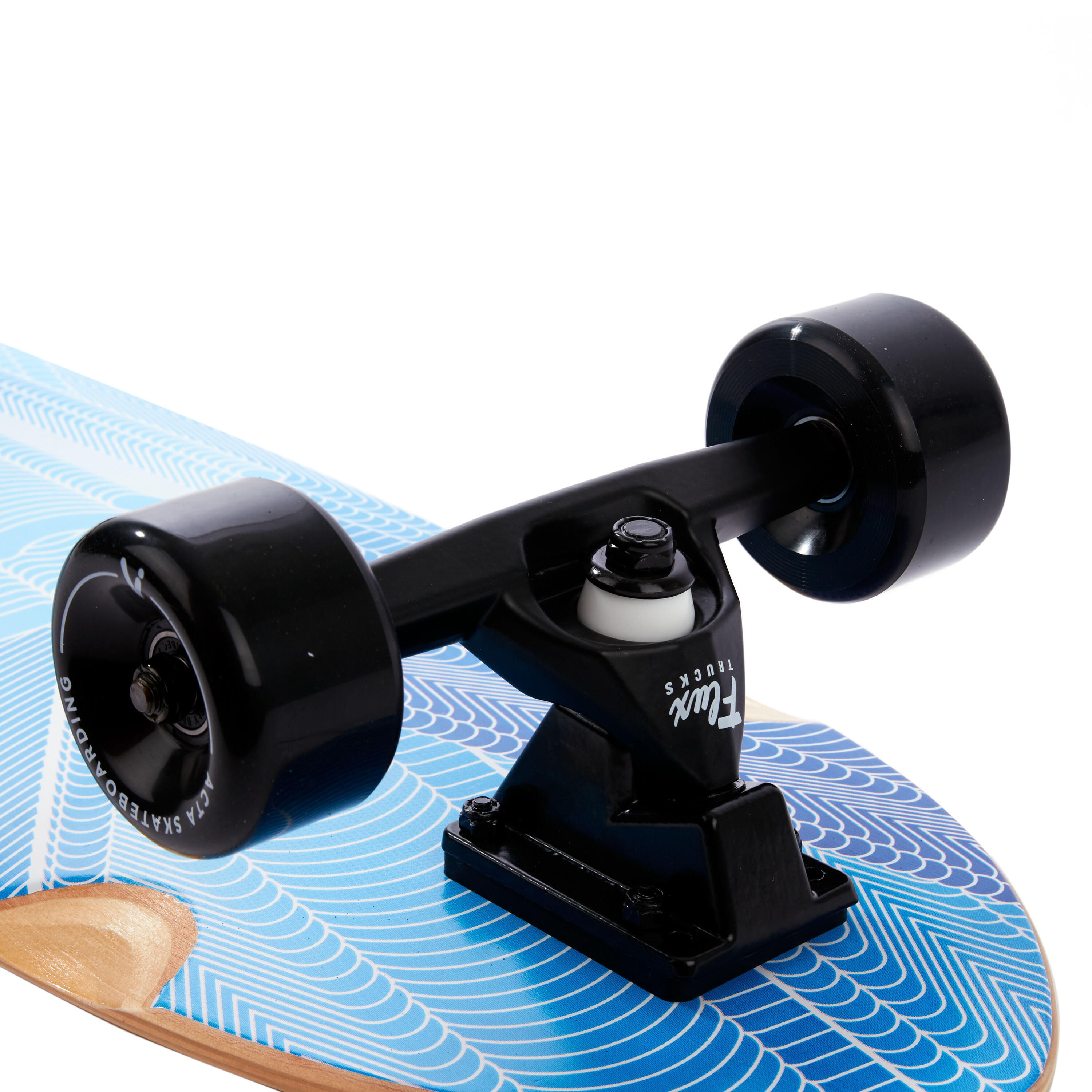 Surfskate Glitch 32" – Azul | Surfskate completo para carving de 7 láminas 5/8