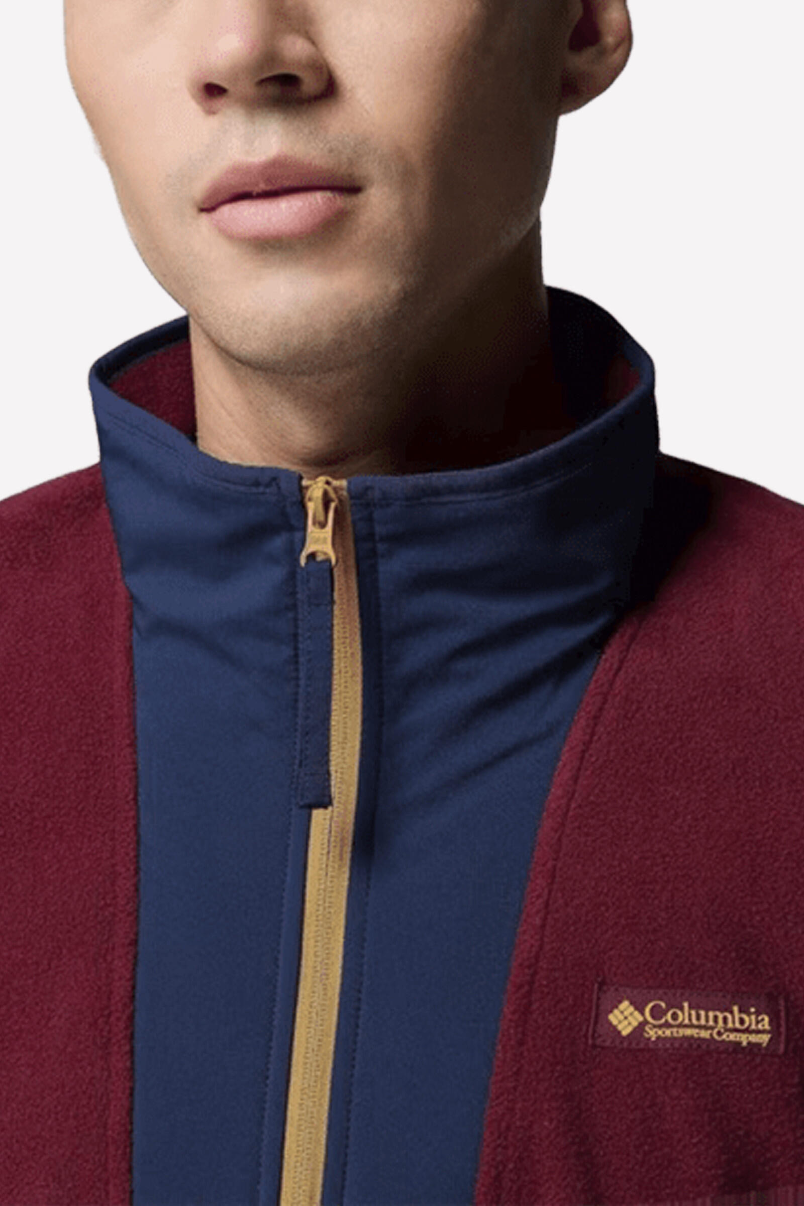 Columbia Forro Polar Sequoia Grove Burdeos 4/5