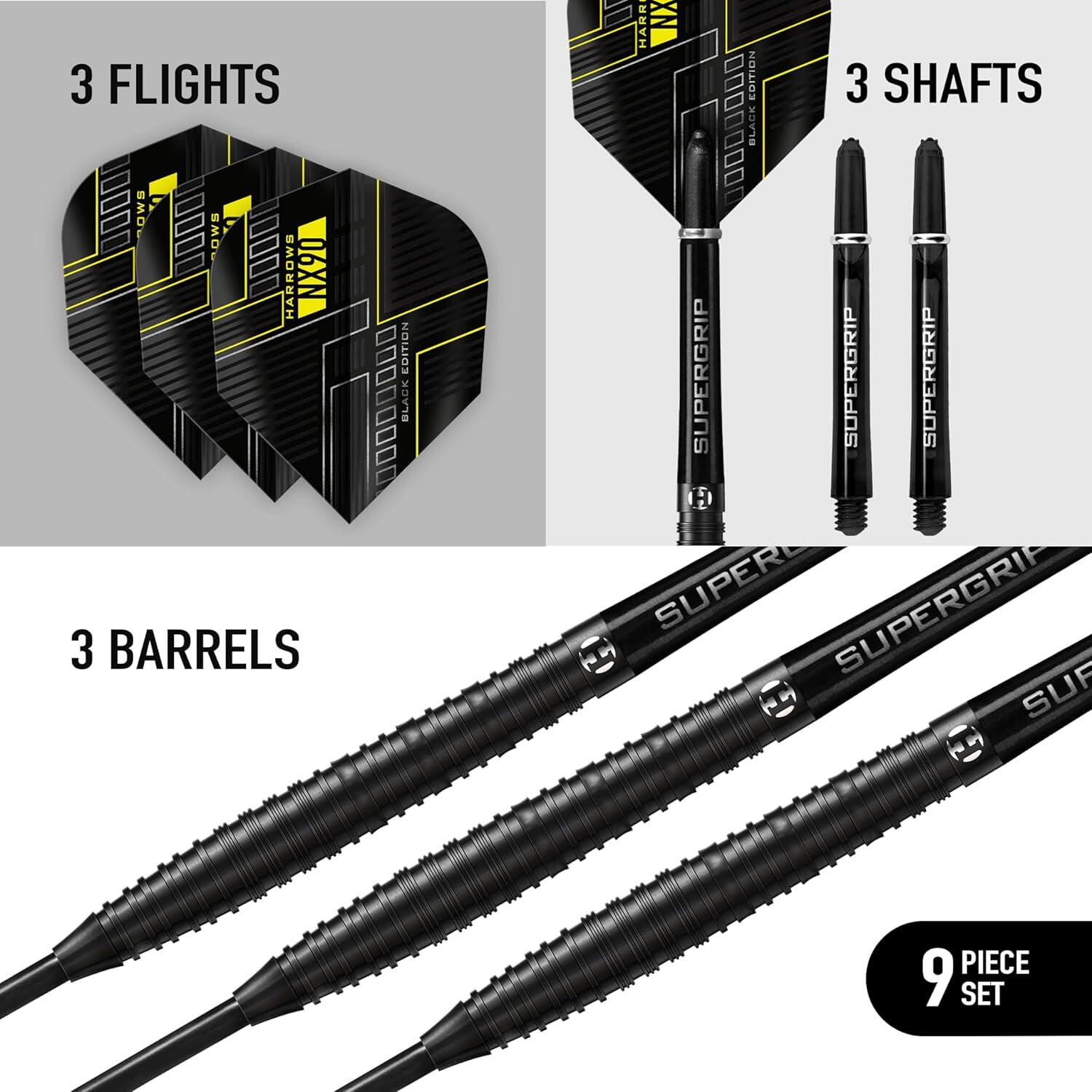 NX90 Black Edition 90% Tungsten Dartpijlen 2/6