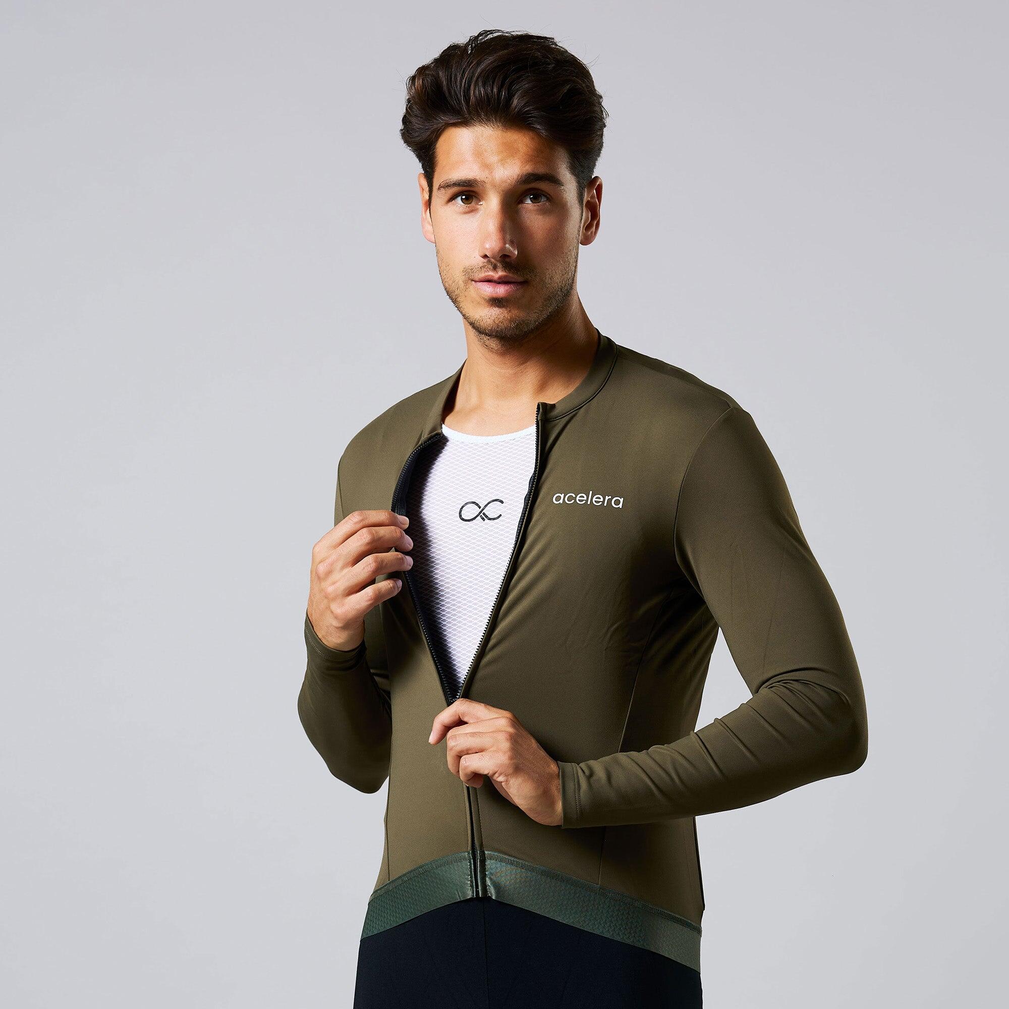 7mesh Callaghan Merino Fietsshirt Lange Mouwen Rood Heren koop je bij