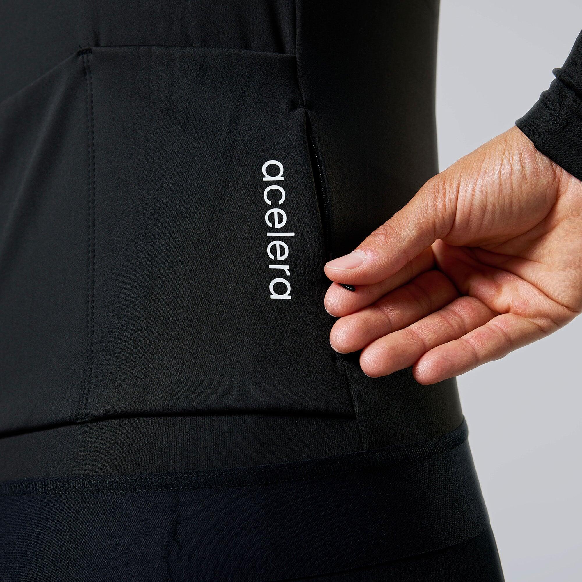 Professional Hombre Maillot ciclismo termo polar manga larga 4/6