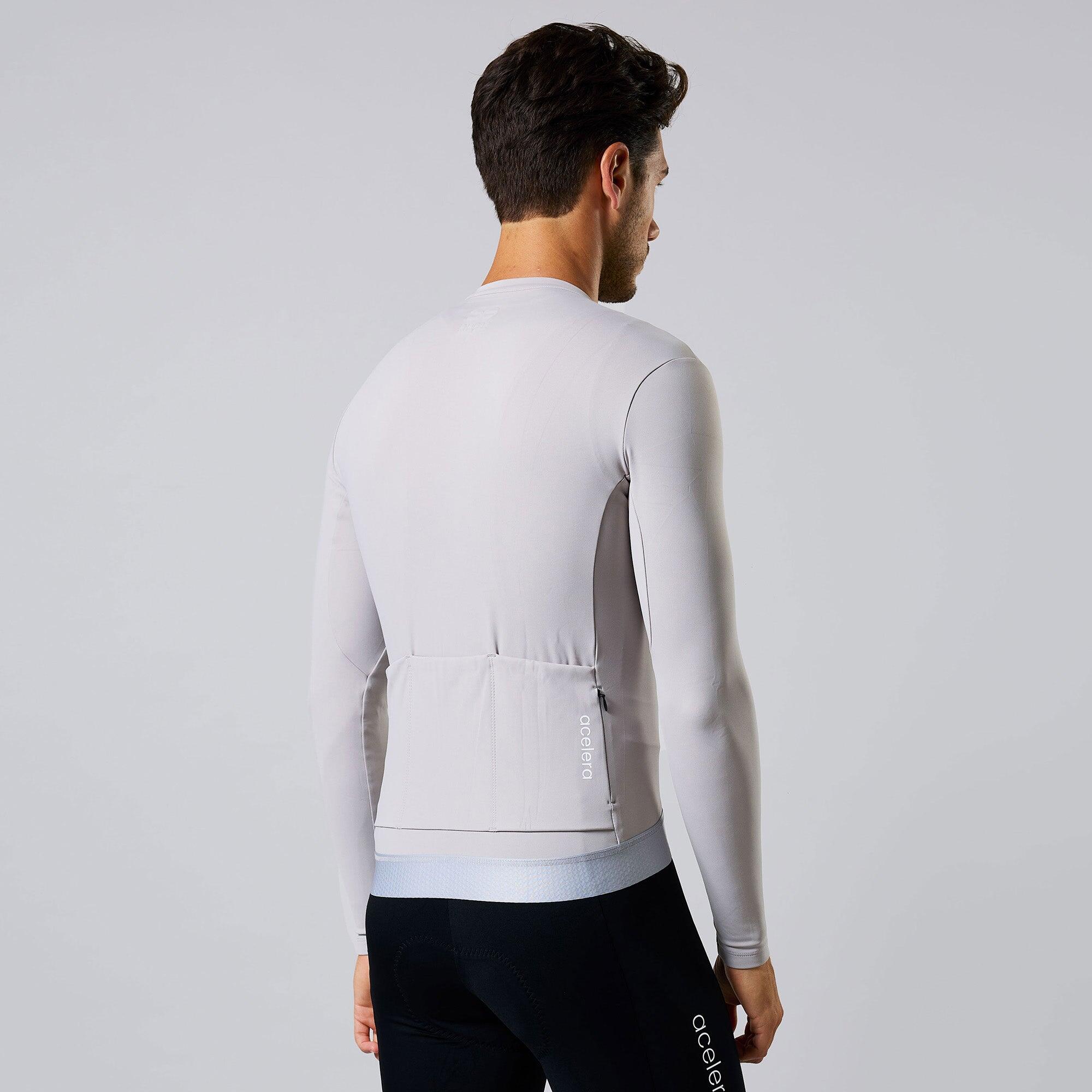 Thermal Fleece Herren Radjacke Langarm Fahrradbekleidung 2/6