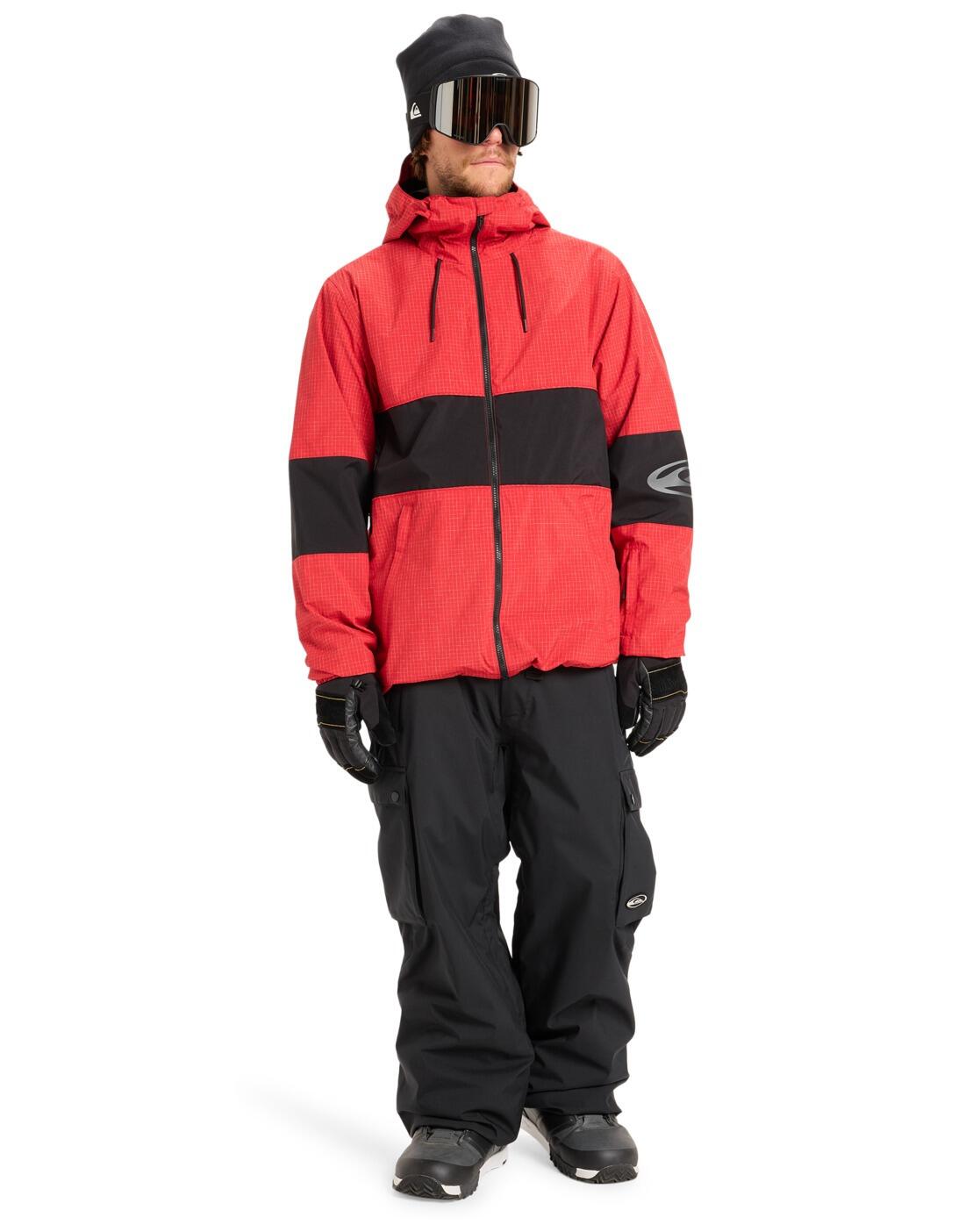 Veste de snow technique HIGH IN THE HOOD Rouge Homme 3/4