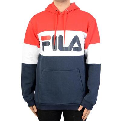 Sudadera con Capucha Night Blocked Talla S Rojo - 687001-G06