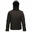 Jacke Powergrid, dreilagig Herren Schwarz/Schwarz