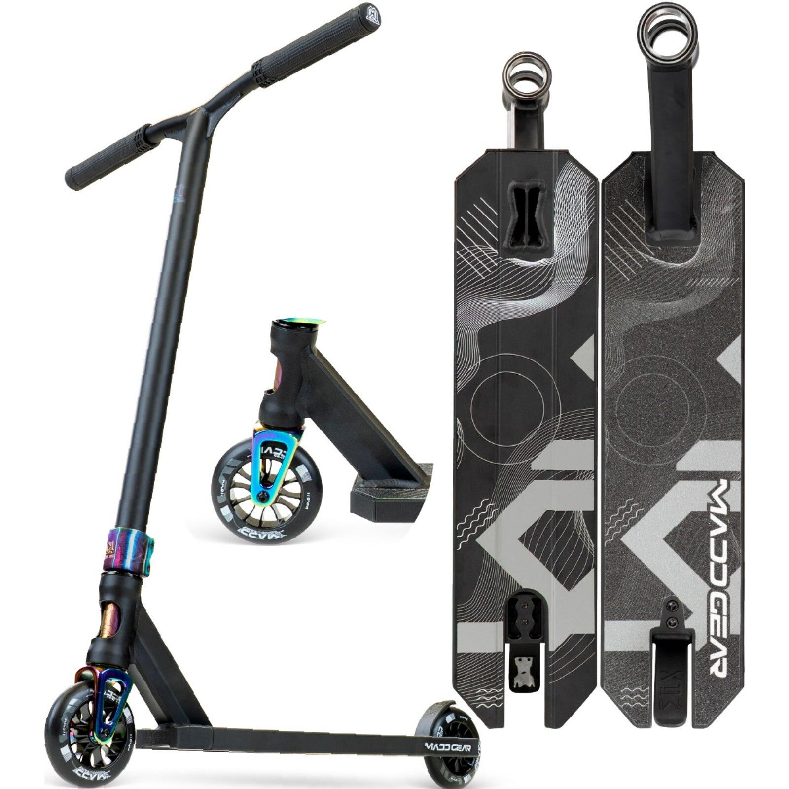 Madd Gear MG5 Axion Scooter Black / NeoChrome
